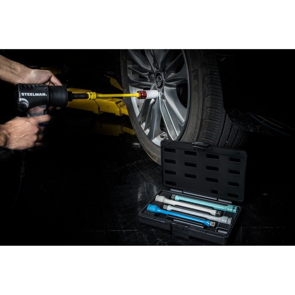Torque Extension Set, 5 Pieces, 1/2