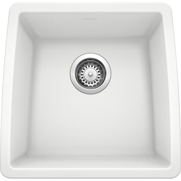 Performa Silgranit Undermount Bar Sink - White