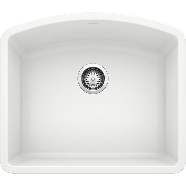 Diamond Silgranit Undermount Kitchen Sink  - White