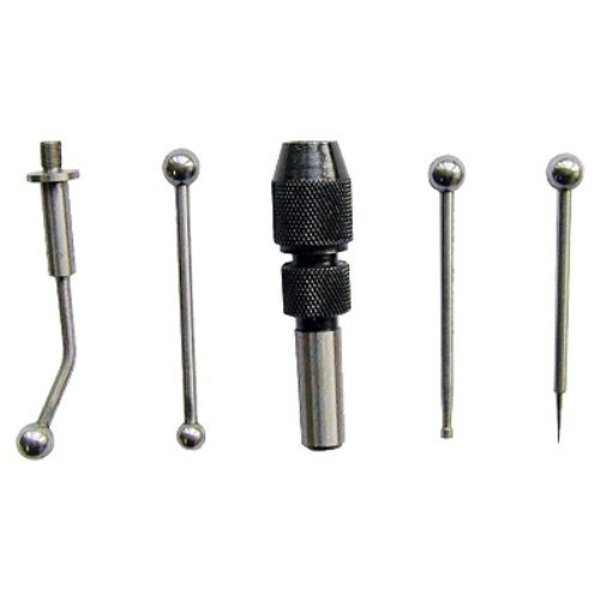 5 Piece Wiggler Or Center Finder Set With 3/8