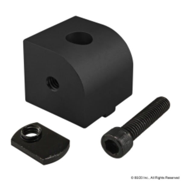 Black 15 S Right Angle 0 Deg Pivot Nub