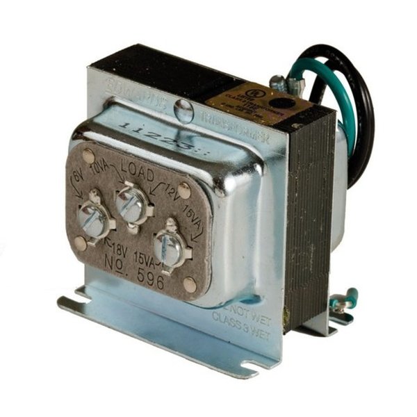 Class 2 Transformer, 10, 15VA, 120VAC, Foot