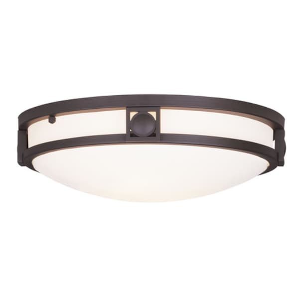 Titania 2 Light Bronze Ceiling Mount