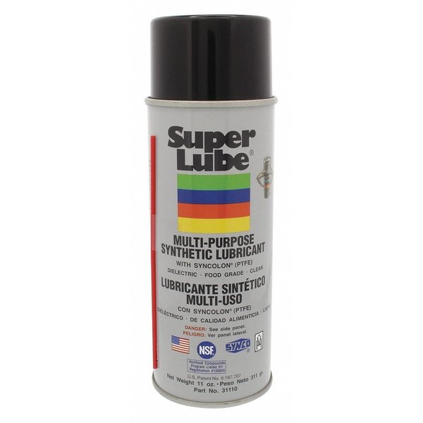 Multipurpose Synthetic Grease, PTFE, H1 Food Grade, 11 oz Aerosol Can