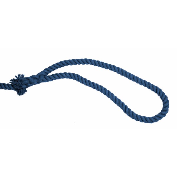 Tug of War Rope, Blue, 100ft, Looped