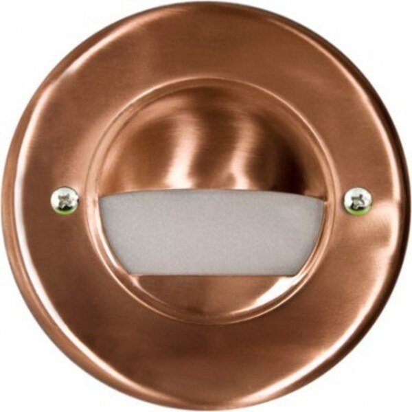Step Light, 709, W, Recessed, Open Face