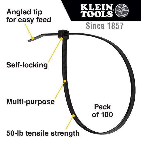 Cable Ties, 7.75-Inch, Black