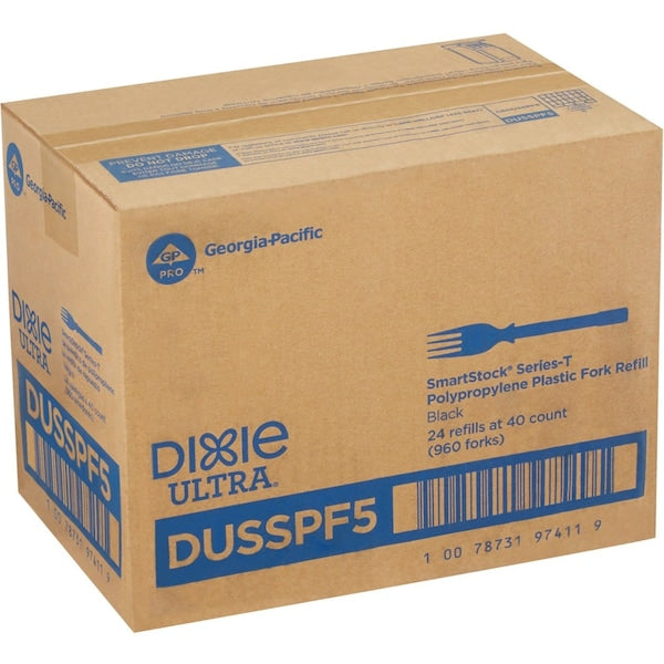 Fork, Black, Series T, Dixie , Med, PK960