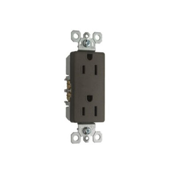 Receptacle, Straight Blade, 15A, NEMA 5-15R