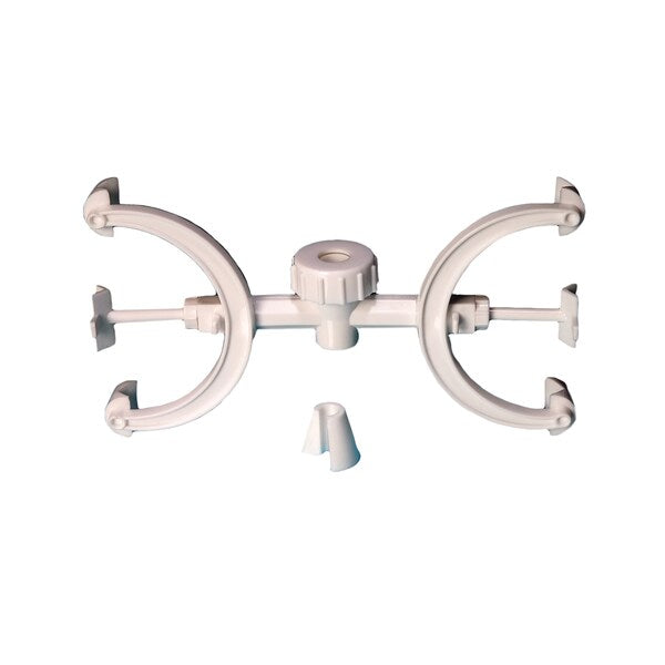 Burette Clamp, Pp, Double, PK 6