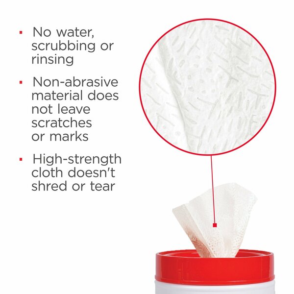 HerculesÂ® 12 in. x 10 in. Multi-Purpose Jobsite Wipes, Dispenser Tub of 70 Towels