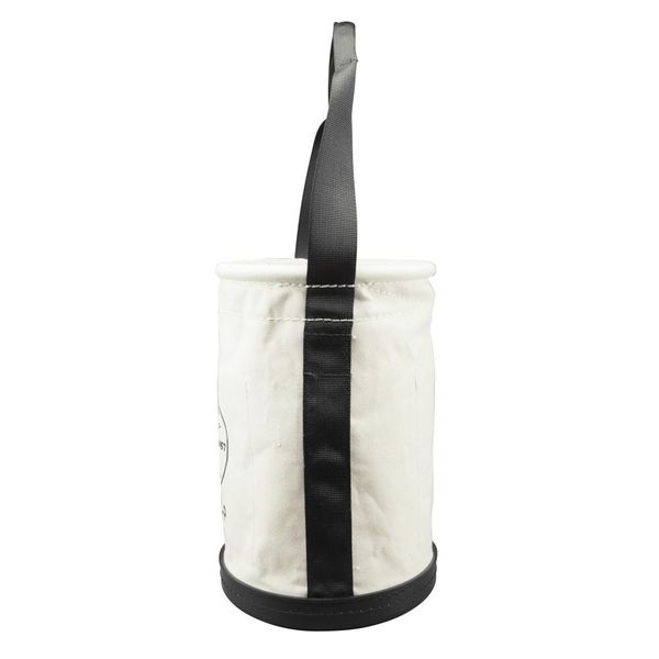 Bucket, #6 Canvas, Black Molded Polypropylene (Bottom), Off- White