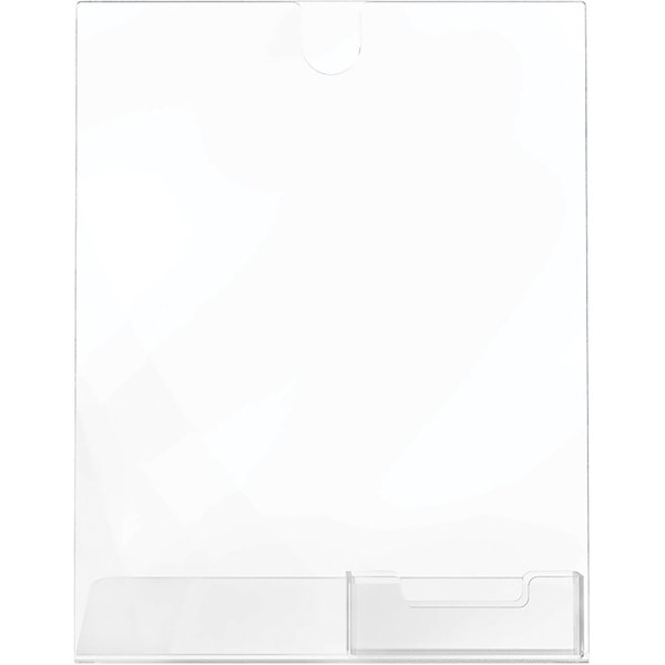 Sign and Business Card Holder, 8-1/2x11