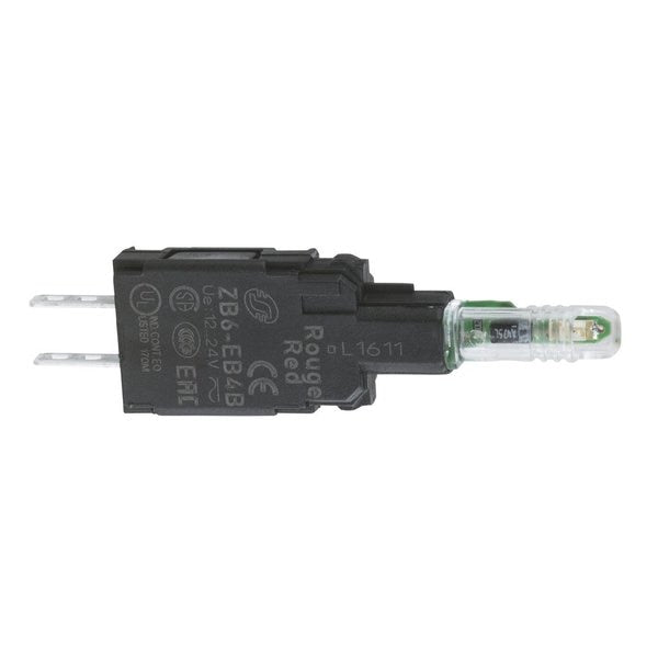 16Mm Protected Led 48120V Yellow 14 mm, Yellow