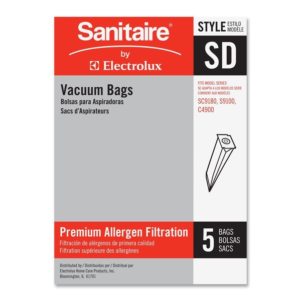 Disposable Vacuum Bag, SD, PK5