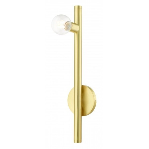 Satin BrassWall Sconce, 1 Light