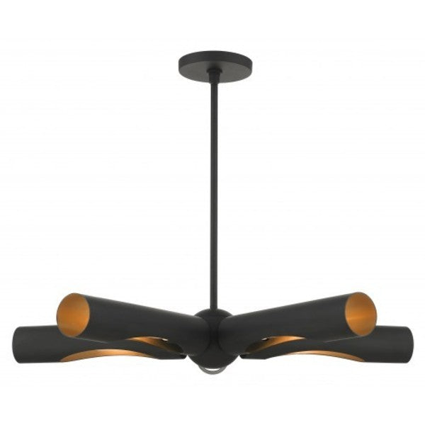Black Chandelier, 5 Light