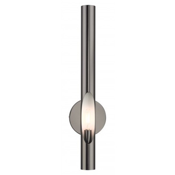 Black Chrome ADA Single Sconce, 1 Light