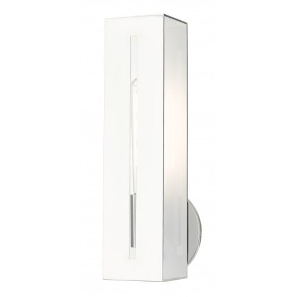 Polished Chrome ADA Single Sconce, 1 Ligh
