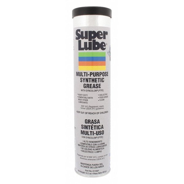Multipurpose Synthetic Grease, H1 Food Grade, NLGI Grade 1, 14.1 oz