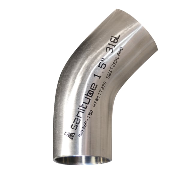 Auto Weld 45 deg. Elbow 3A, 2-1/2