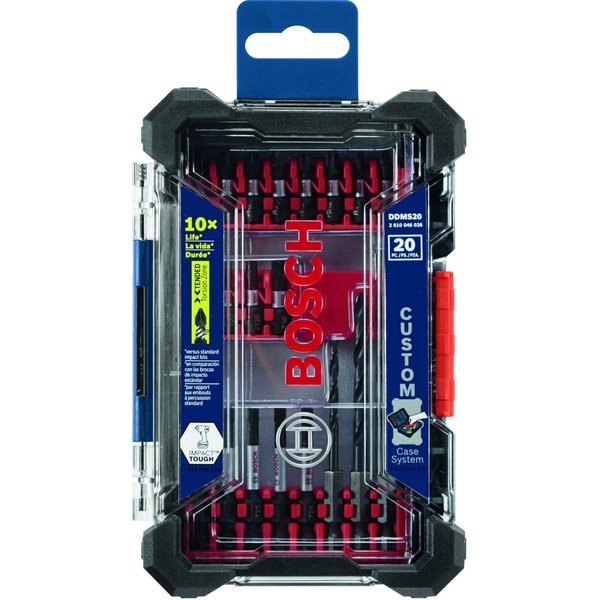 20pc. HSS 118 Degrees, 135 Degrees Drill Bit Set