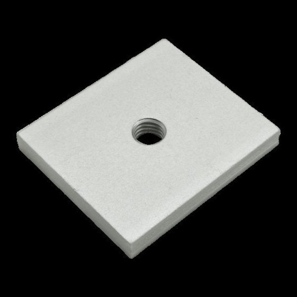Backing Plate 45 M8 Anodized Aluminum