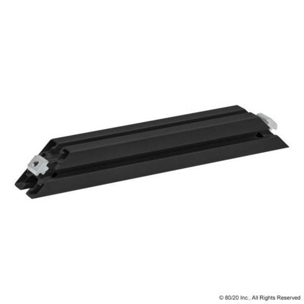 Black 45-4545-Litex160mm 45 Deg Support