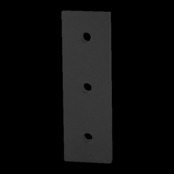 Black 45 S 3 Hole Joining Strip