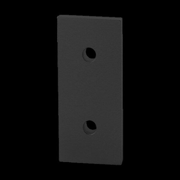 Black 45 S 2 Hole Joining Strip
