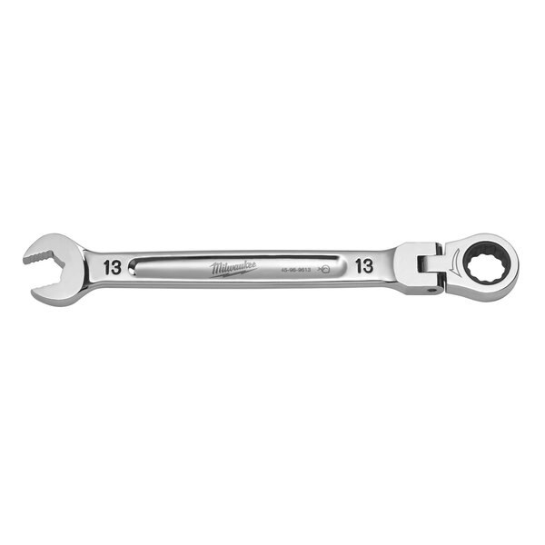 13mm Metric Flex Head Ratcheting Combination Wrench