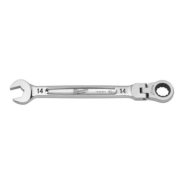 14mm Metric Flex Head Ratcheting Combination Wrench