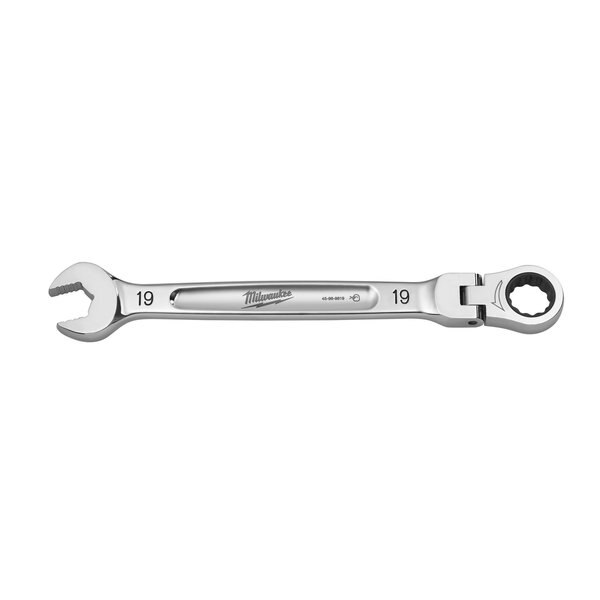 19mm Metric Flex Head Ratcheting Combination Wrench
