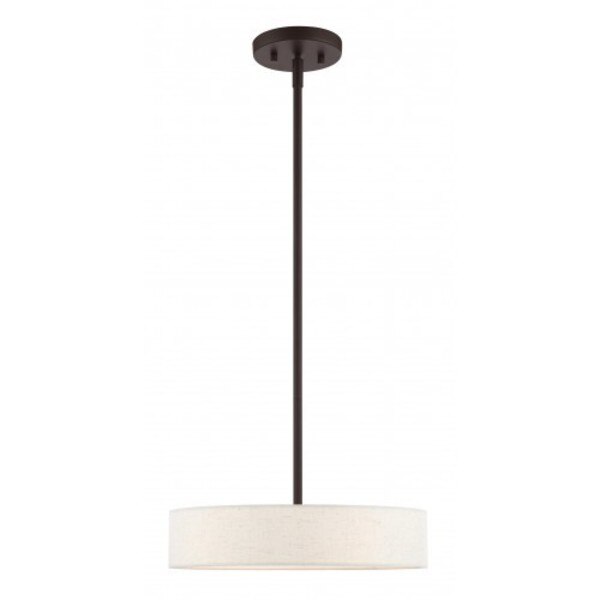 Bronze with Antique Brass Accents Pendan