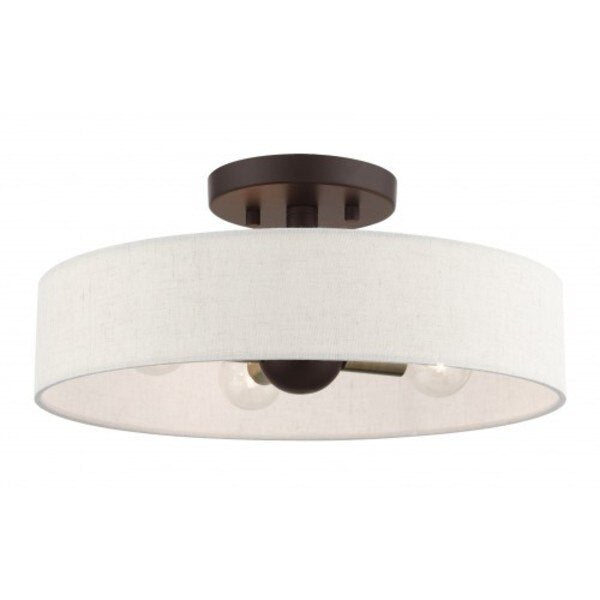 Bronze with Antique Brass Accents Semi F