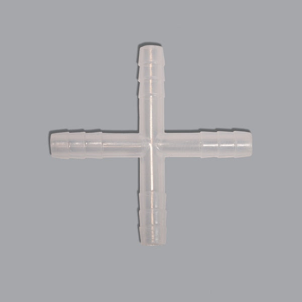 Four-Way Connector, For 6Mm Tubing, PK 12