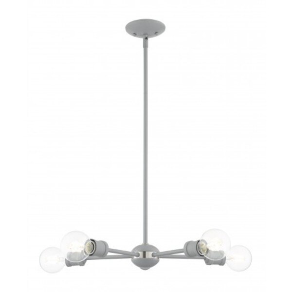 Nordic Gray with Brushed Nickel Accents
