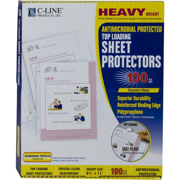 Sheet Protector, Antimicrobial, PK100