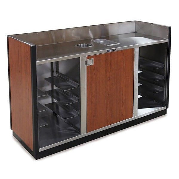 Mobile Bussing Station w/Laminate Exterior-Holds (8) Bus Tubs