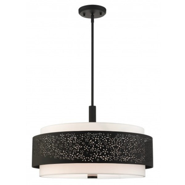 Black Chandelier, 5 Light