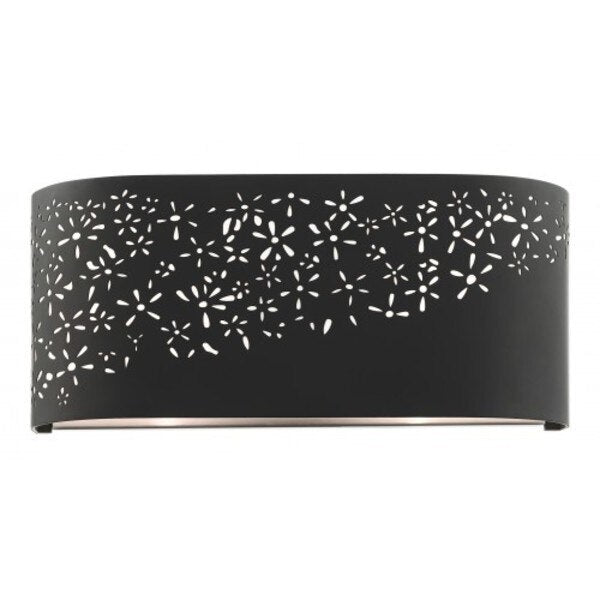Black ADA Vanity Sconce, 2 Light