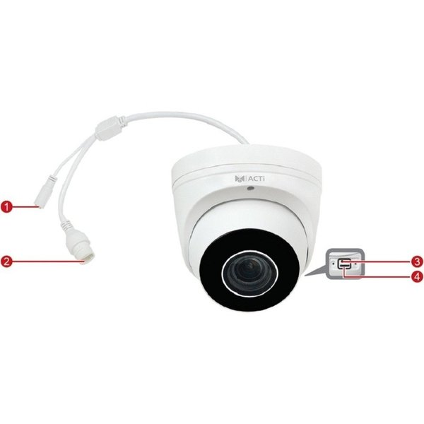 Outdoor Zoom Dome With D/N, Adaptive Ir,