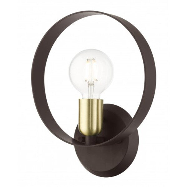 Bronze ADA Single Sconce, 1 Light