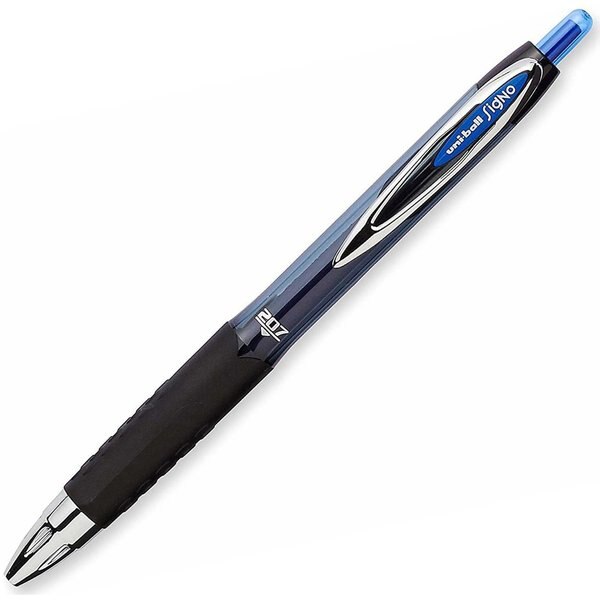 Pen, Gel, 207, Retrct, 0.7Mm, Be, PK12