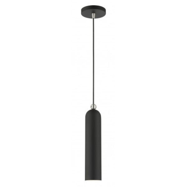 Black Pendant, 1 Light
