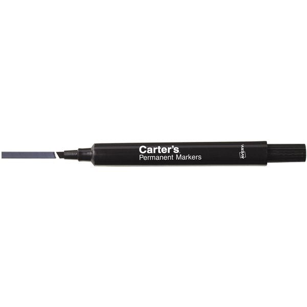 Large Desk-Style Permanent Marker, Chisel Tip, Black