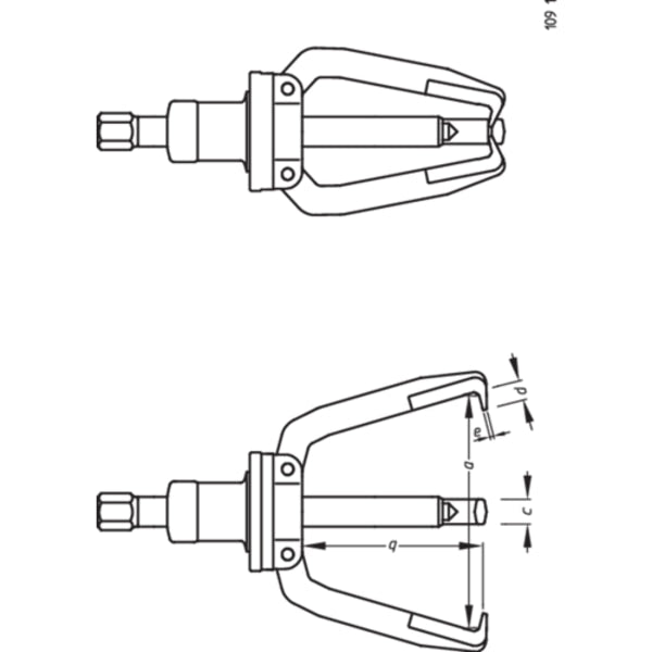 Puller Twist/Pull, 3-Arm Pattern