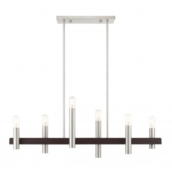 Brushed Nickel with Bronze Accents Chand