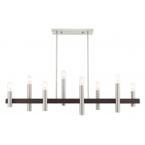Brushed Nickel with Bronze Accents Chand