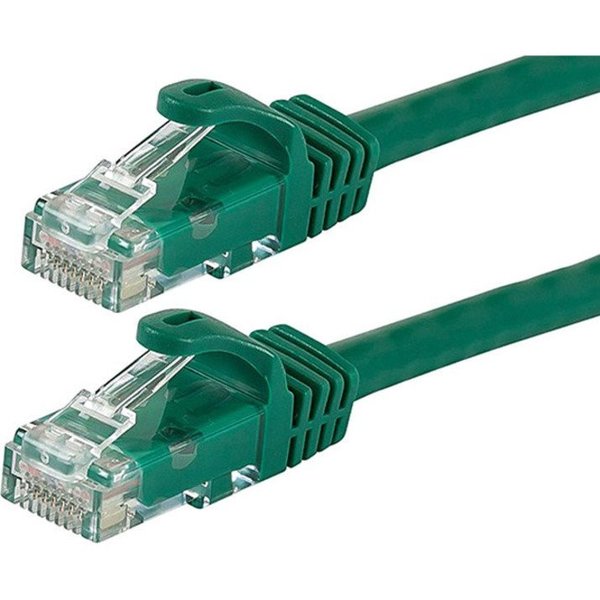 Ethernet Cable, Cat 6, Green, 50 ft.